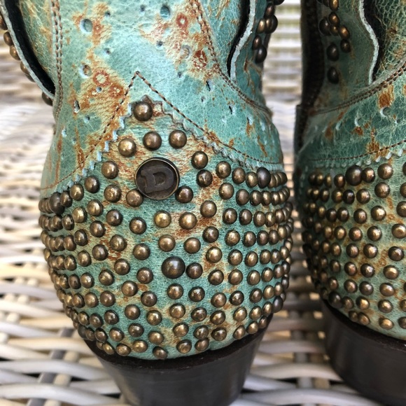 Double D Ranch Killa Flag Boots 9.5 Cowboy Lane - Picture 9 of 16